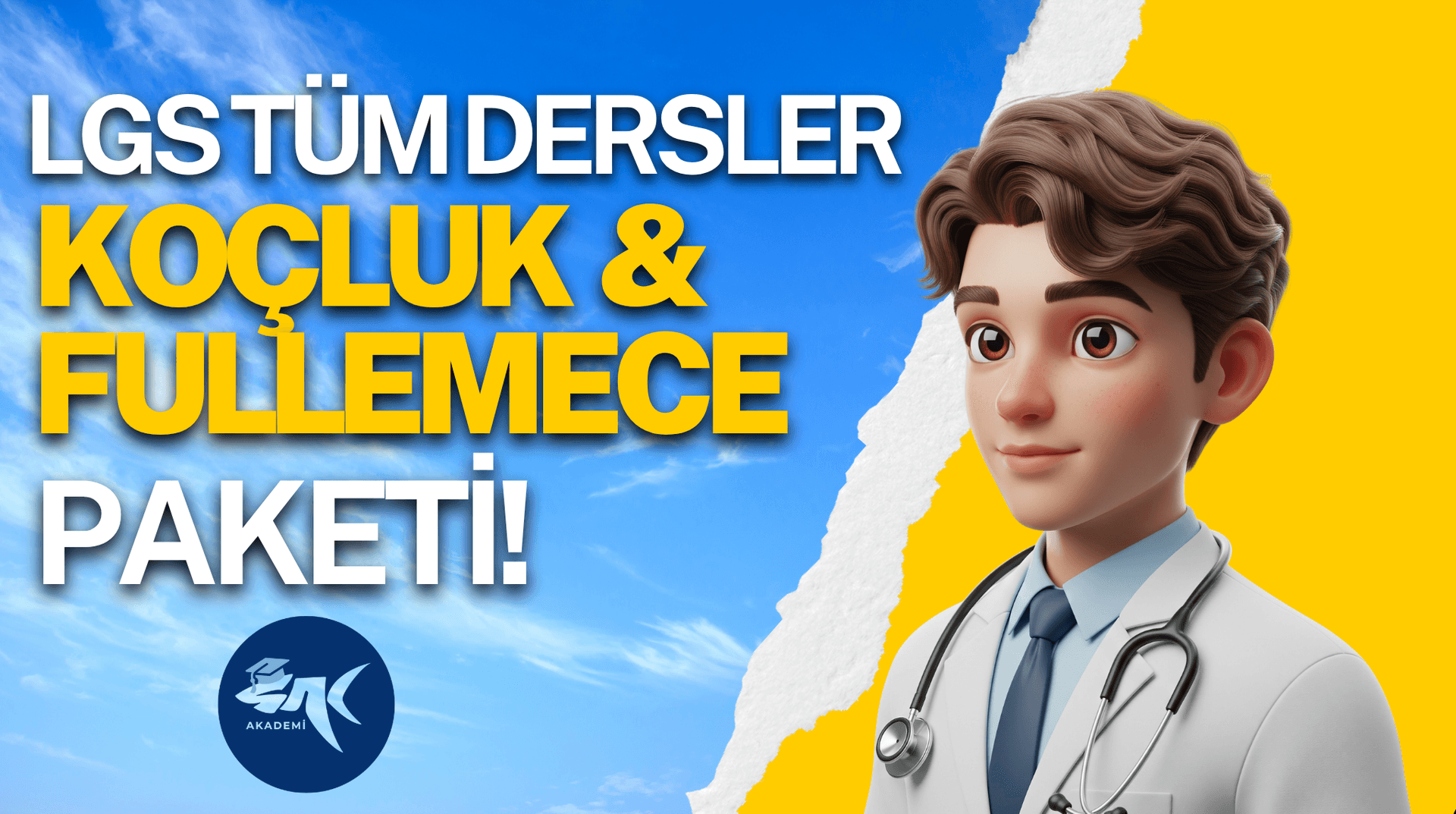 YKS Tüm Dersler Koçluk + Fullemece Paketi (SENCER) Banner